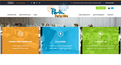 Desktop Screenshot of perthpartyhire.com.au